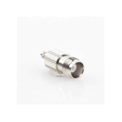 Conector TNC Hembra de Anillo Plegable para Cables RG-58/U, RG-142/U, Niquel /Oro /Delrin.
