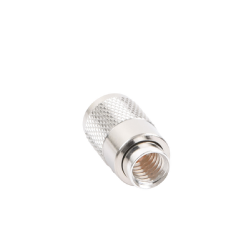 Conector UHF Macho (PL-259) para cables LP-400, RG-8/U, RG-8U-SYS, 8237, 8267, 8268, 9913, CTN-400, 7810, 8214, 7810A, RFLASH-1113, LMR-400, Plata (Concha-Níquel)/ Plata/ D.A.P. (Fibra Sintética)