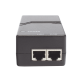 Inyector PoE estándar 15 watts, Compatible Multi-marcas, Detección Inteligente Anti Accidentes (802.3af / Gigabit)
