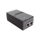 Inyector PoE estándar 15 watts, Compatible Multi-marcas, Detección Inteligente Anti Accidentes (802.3af / Gigabit)