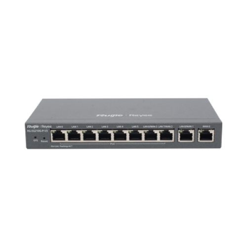 Router Balanceador con Función SD-WAN, PoE+ hasta 110 Watts, Hasta 4 Servicios de Internet y hasta 200 clientes con desempeño de 1 Gbps