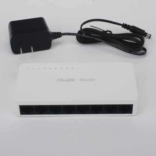 Switch no administrable, Visible en la Topología de la Nube, con 8 puertos Gigabit 1G