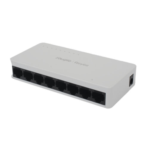 Switch no administrable, Visible en la Topología de la Nube, con 8 puertos Gigabit 1G