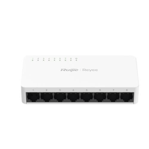 Switch no administrable, Visible en la Topología de la Nube, con 8 puertos Gigabit 1G