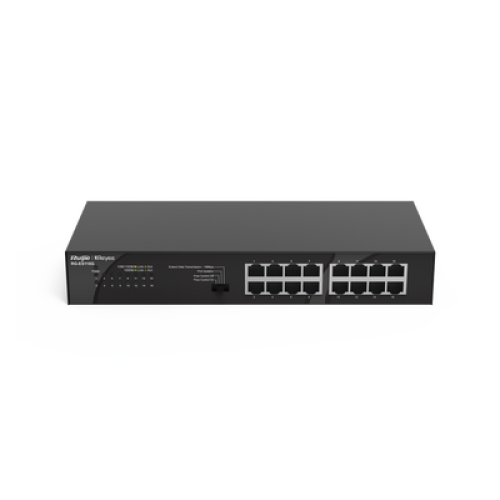 Switch no administrable, Visible en la Topología en la Nube, con 16 puertos Gigabit