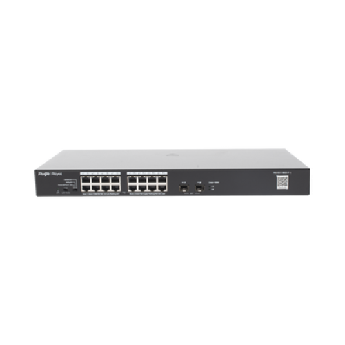 Switch PoE+ No Administrable, Hasta 247 Watts, con 18 Puertos Gigabit PoE+ y 2 Uplinks SFP 1G, Visible en la Topología