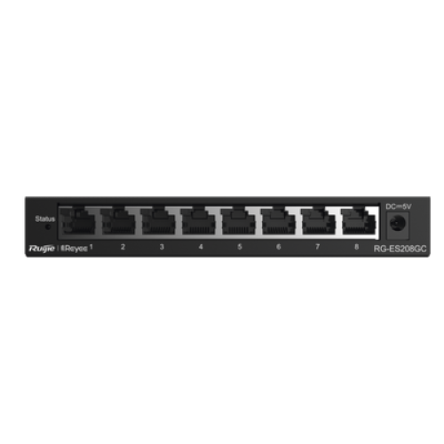 Switch Administrable con 8 puertos Gigabit, gestión gratuita desde la nube Switch Administrable con 8 puertos Gigabit, gestión gratuita desde la nube