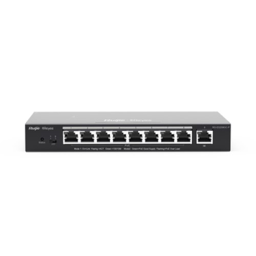 Switch Administrable 8 Puertos PoE+ 802.3af/at Gigabit, gestión gratuita desde la nube, 120w Switch Administrable 8 Puertos PoE+ 802.3af/at Gigabit, gestión gratuita desde la nube, 120w