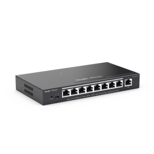 Switch Administrable 8 Puertos PoE+ 802.3af/at Gigabit, gestión gratuita desde la nube, 120w Switch Administrable 8 Puertos PoE+ 802.3af/at Gigabit, gestión gratuita desde la nube, 120w