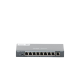 Switch Administrable 8 Puertos PoE+ 802.3af/at Gigabit, gestión gratuita desde la nube, 120w Switch Administrable 8 Puertos PoE+ 802.3af/at Gigabit, gestión gratuita desde la nube, 120w