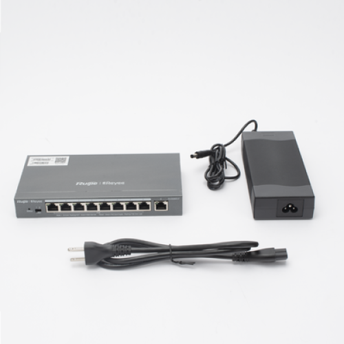 Switch Administrable 8 Puertos PoE+ 802.3af/at Gigabit, gestión gratuita desde la nube, 120w Switch Administrable 8 Puertos PoE+ 802.3af/at Gigabit, gestión gratuita desde la nube, 120w