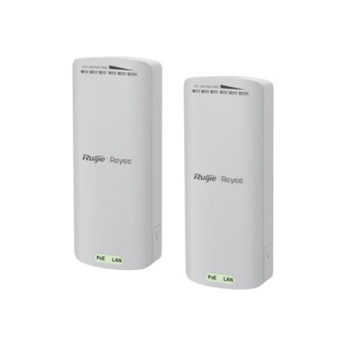 Kit Enlace Inalámbrico Recomendado para Elevadores, hasta 500m o 125 pisos, Preconfigurado, Ajuste Automático, Hasta 300 Mbps, Doble Puerto LAN