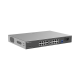 e-Lighten ONU / Switch PoE+ Hibrido, Capa 2 con un Puerto PON 1G SC/UPC y 16 Puertos Ethernet PoE+ 1G hasta 240 Watts y 100 Clientes