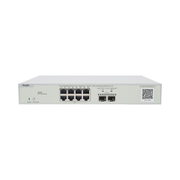 Switch Multi-Gigabit PoE+ Capa 2 con 8 Puertos 2.5G PoE+ hasta 240W y 2 Uplink SFP+ 10G ,Administrable Cloud, Diseñado Para Access Points WiFi 6/7