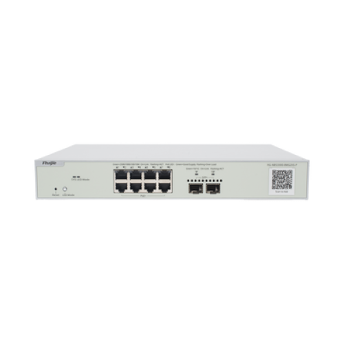 Switch Multi-Gigabit PoE+ Capa 2 con 8 Puertos 2.5G PoE+ hasta 240W y 2 Uplink SFP+ 10G ,Administrable Cloud, Diseñado Para Access Points WiFi 6/7