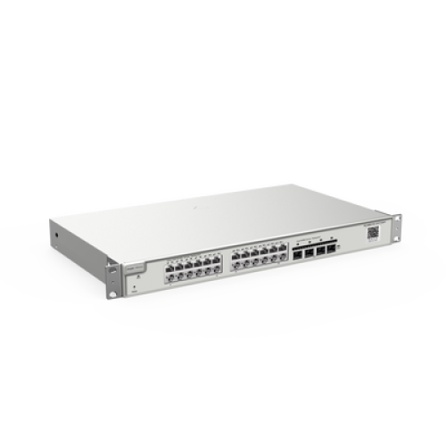 Switch Administrable Capa 3 con 24 puertos Gigabit + 4 SFP+ para fibra 10Gb, gestión gratuita desde la nube