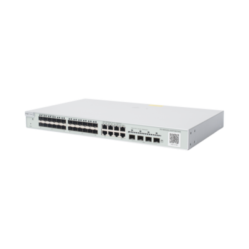 Switch administrable Capa 3, 24 puertos SFP 1G, 8 puertos Ethernet 1G Combo y 4 SFP+ 10G, gestión remota en la nube