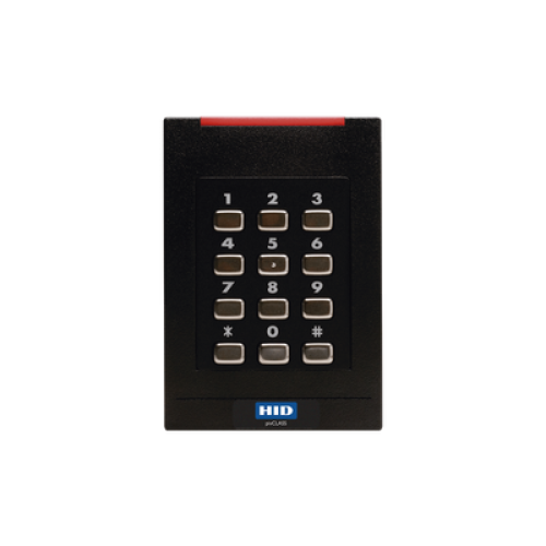 Lector con Teclado 921 PROX HID, EM /iClass SEOS (no clonable) /iClass SE/ iClass SR/ iClass /Mifare Classic, DesFire, Bluetooth/ Garantía de por Vida