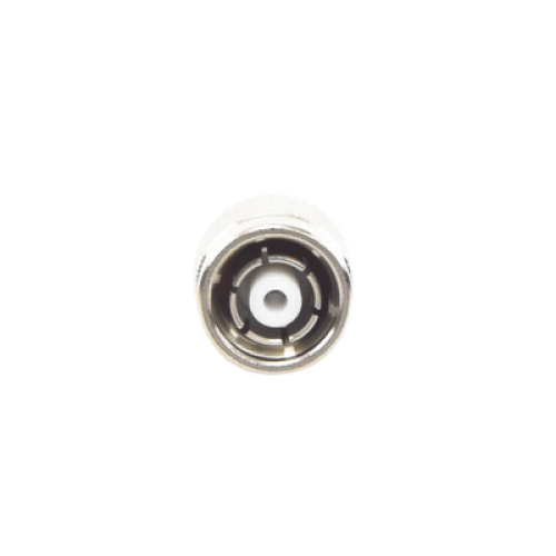 Conector TNC Macho Inverso de Anillo Plegable para Cable RG-142/U, Níquel/ Oro/ Teflón.
