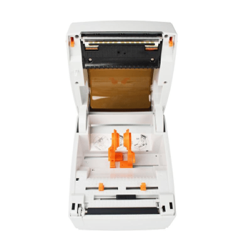 Impresora de Etiquetas RP410/ Impresión Térmica / Velocidad de Impresión 180 mm/s / Función de Detección de Papel / Conexión USB / Aplicaciones en Supermercados y Catering