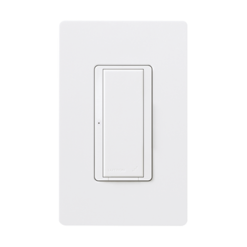 (RadioRA2) Interruptor Inteligente On/Off, requiere cable neutro. 8A, /120V, compatible con RA2Select y RR3.
