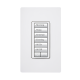 (RadioRA2) Teclado seetouch 6 botones, 2 botones subir/bajar, programe escenas diferentes en cada botón.