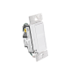 (RadioRa3) Atenuador  táctil Sunnata Dimmer PRO color blanco, requiere cable neutro / soporta 250W LED