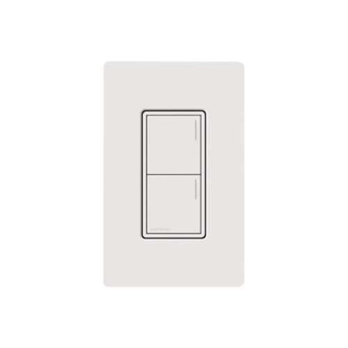 (RadioRa3) Botonera Sunnata Blanco 2 escenas para Radio RA3, programe escenas diferentes en cada botón.