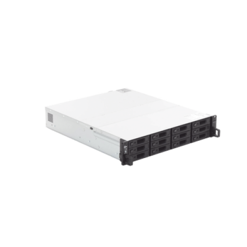 Servidor de Almacenamiento RackStation RS2423RP+ | 12 Bahías | 2U | Hasta 432 TB | Conectividad 10GbE | RAID Soportado | Fuentes de Alimentación Duales | Intercambio en Caliente | Compatibilidad con VMware y Hyper-V.