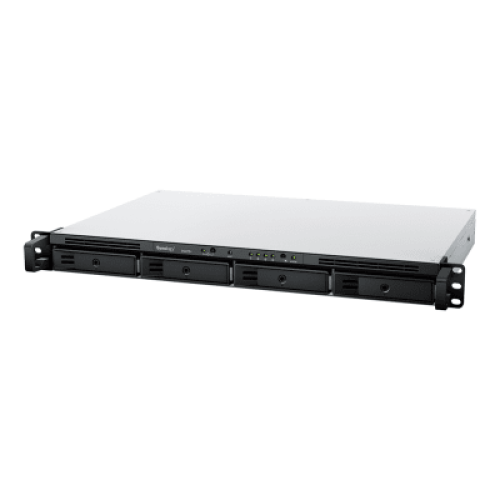 NAS RackStation RS822+ | 4 Bahías | 1U | AMD Ryzen V1500B | 32 GB DDR4 ECC | 4 Puertos 1GbE | Expansión PCIe | Compatible con SSD NVMe | Sistema Operativo Synology DSM. NAS RackStation RS822+ | 4 Bahías | 1U | AMD Ryzen V1500B | 32 GB DDR4 ECC | 4 Puertos 1GbE | Expansión PCIe | Compatible con SSD NVMe | Sistema Operativo Synology DSM.