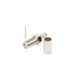 Conector SMA Hembra de Anillo Plegable para Cable RG-58/U, Niquel/ Oro / Teflón.