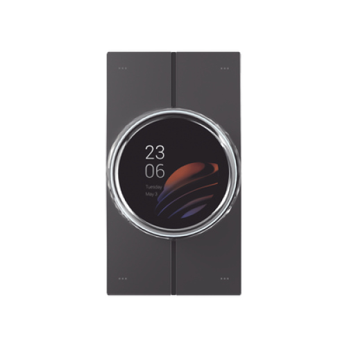 Mini pantalla táctil Hub controlador integrable con sistemas de automatización compatible con múltiples marcas, una entrada de iluminación, 4 botones para escenas. Conexión Wifi