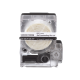 Casete de 200 Etiquetas Autolaminadas de 12.7 x 31.8 mm (0.5 x 1.25 pulgadas), para Cables de 3.1 a 7 mm (0.12 a 0.28 pulgadas) de Diámetro, Área de Impresión Color Blanco