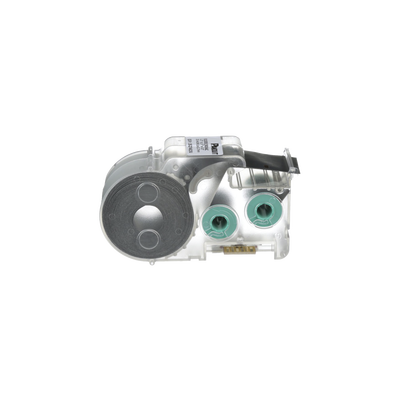 Casete de 200 Etiquetas Autolaminadas de 25.4 x 38.1 mm (1 x 1.5 Pulgadas), para Cables de 4 a 8.1 mm (0.16 a 0.32 Pulgadas) de Diámetro, Área de Impresión Color Blanco