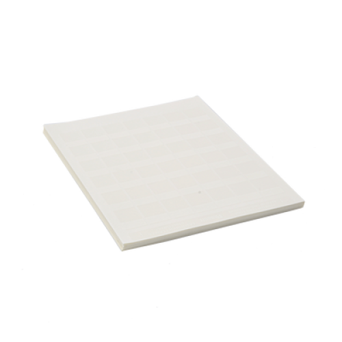 Paquete de Hojas con 2500 Etiquetas de Identificación Auto-Laminadas para Impresora Láser/Inyección de Tinta, para Cables de 4.1 a 8.1 mm de Diámetro (10 - 6 AWG), Color Blanco Paquete de Hojas con 2500 Etiquetas de Identificación Auto-Laminadas para Impresora Láser/Inyección de Tinta, para Cables de 4.1 a 8.1 mm de Diámetro (10 - 6 AWG), Color Blanco