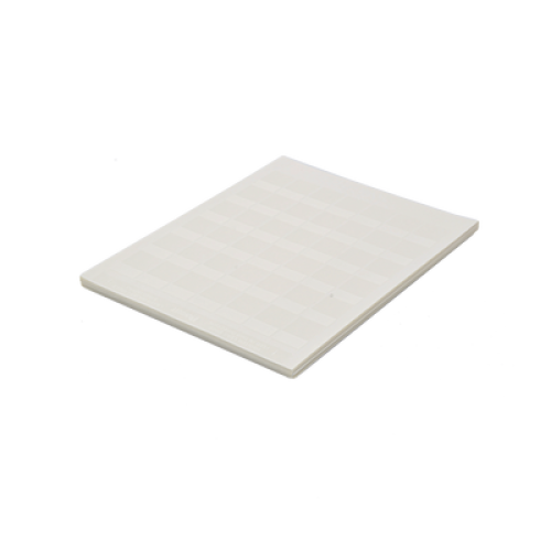 Paquete de Hojas con 2500 Etiquetas de Identificación Auto-Laminadas para Impresora Láser/Inyección de Tinta, para Cables de 4.1 a 8.1 mm de Diámetro (10 - 6 AWG), Color Blanco Paquete de Hojas con 2500 Etiquetas de Identificación Auto-Laminadas para Impresora Láser/Inyección de Tinta, para Cables de 4.1 a 8.1 mm de Diámetro (10 - 6 AWG), Color Blanco