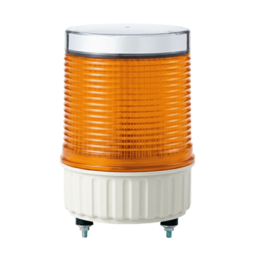 Luz LED destellante IP65, recargable solar en color Ámbar