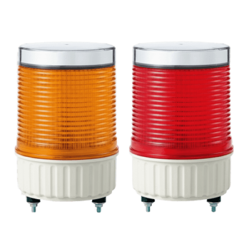 Luz LED destellante IP65, recargable solar en color Rojo