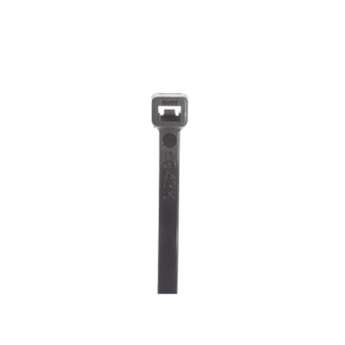 Cincho STRONGHOLD, 370 mm largo x 4.8mm ancho, Tensión 50 lb (222 N) Nylon 6,6 Color Negro, Paquete de 100 Piezas