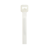 Cincho de Nylon 6.6 StrongHold™, 533mm largo x 7.6mm ancho, Color Natural, Plenum, Paquete de 100pz Cincho de Nylon 6.6 StrongHold™, 533mm largo x 7.6mm ancho, Color Natural, Plenum, Paquete de 100pz