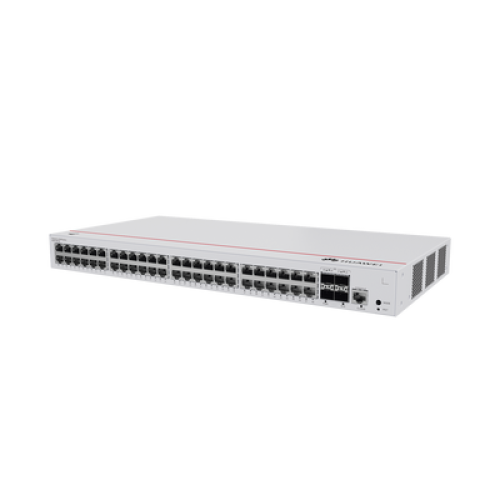 Switch de Acceso Gigabit Administrable  Capa 2 / 48 puertos 10/100/1000 Mbps / 4 Puertos 1GE SFP Uplink / ERPS  / IMGP Snooping / DHCP Snooping / Administración Nube Gratis