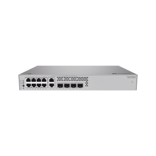 Switch de Acceso eKit Administrable / Capa 2 / 6 Puertos PoE+ Gigabit + 2 Puertos PoE+ Multi-Gigabit (2.5 Gbps) + 2 Puertos Gigabit + 2 Puertos SFP + 2 Puertos SFP+ / PoE Perpetuo / Presupuesto PoE 128 W / Sin licenciamiento