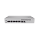 Switch de Acceso eKit Administrable Capa 2 / 8 Puertos Gigabit / 2 Puertos SFP 1-2.5 Gbps / Gestión Gratuita desde la Nube / Libre de Licenciamiento