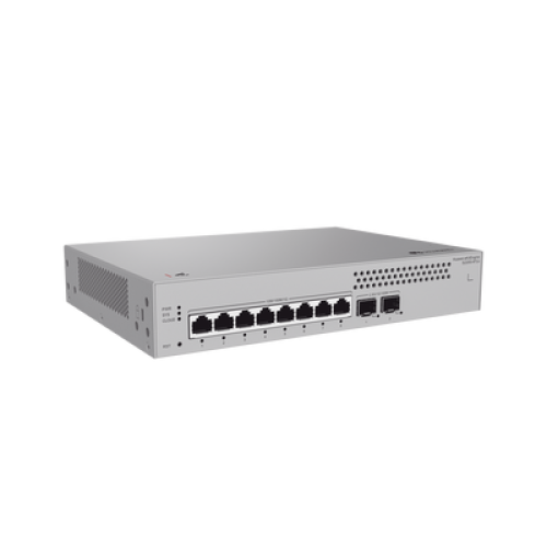 Switch de Acceso eKit Administrable Capa 2 / 8 Puertos Gigabit / 2 Puertos SFP 1-2.5 Gbps / Gestión Gratuita desde la Nube / Libre de Licenciamiento