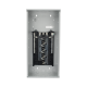 Centro de carga trifásico 3 Fases, 4 Hilos para interruptores QP, de 24 polos - 42 circuitos, 120/240vca, Barras de aluminio 200 Amp, Nema 1, uso interior. Incluye tapa.
