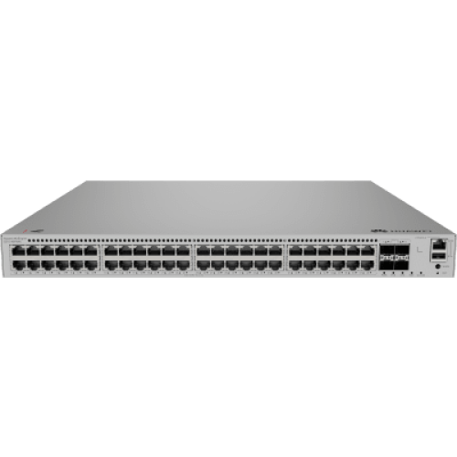Switch eKit Distribución/Core MultiGigabit PoE+ Capa 3 / 48 puertos PoE+ 2.5 Gbps + 4 SFP+ / iStack / PoE Perpetuo (360 W) / Libre de Licenciamiento