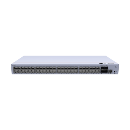 Switch de Distribución/Core Gigabit Administrable  Capa 3 / 48 puertos 10/100/1000 Mbps  / 4 Puertos 1GE SFP Uplink / ERPS / Rutas Estáticas / iStack / Administración Nube Gratis