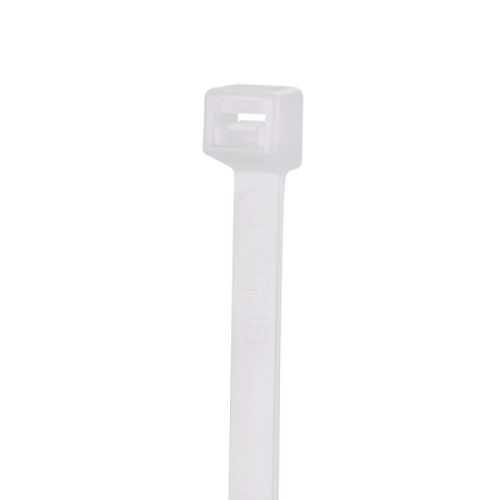 Cincho de Nylon 6.6 StrongHold™, 100mm largo x 2.5mm ancho, Color Natural, Plenum, Paquete de 100pz Cincho de Nylon 6.6 StrongHold™, 100mm largo x 2.5mm ancho, Color Natural, Plenum, Paquete de 100pz