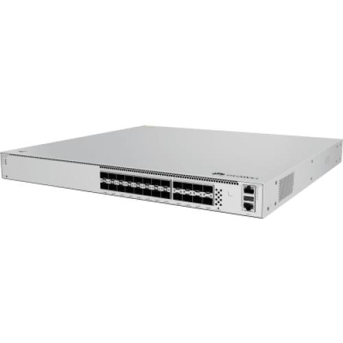 Switch eKit Core para Fibra Óptica Administrable Capa 3 / 16 puertos SFP 10 Gbps + 8 Puertos SFP28 25 Gbps / Capacidad de Conmutación 1,120 Gbit/s /  Gestión Gratuita desde la Nube / Sin Licenciamiento / Ruteo Dinamico (RIP, OSPF, IS-