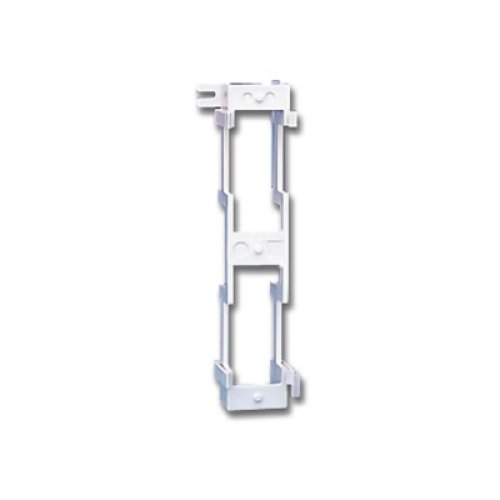 Bracket para Montaje de Regleta S66, Acepta 1 Regleta M150 y 1 Conector de 25 Pares de Cada Lado